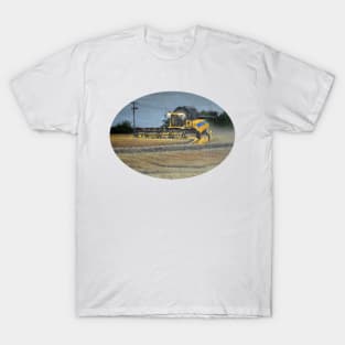 Combine Harvester at Night T-Shirt